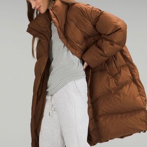 Lululemon Long Oversized Down Jacket M/L